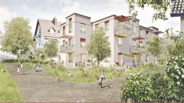 Neubau Schachenweg in Hedingen mit 12 Wohnungen