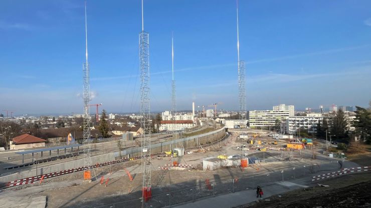 2025: Die neue Siedlung wird sichtbar
