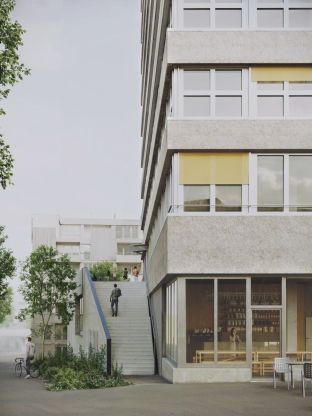 Wohnen im hohen Haus