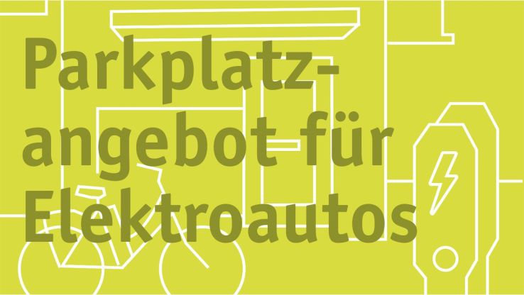 Parkplatzangebot für Elektrofahrzeuge